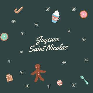 carte Douceurs festives pour une joyeuse Saint Nicolas 