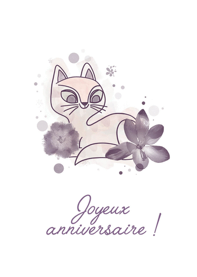 Cartes Anniversaire Chat Envoyer Une Carte Anniversaire Chat Des 0 99