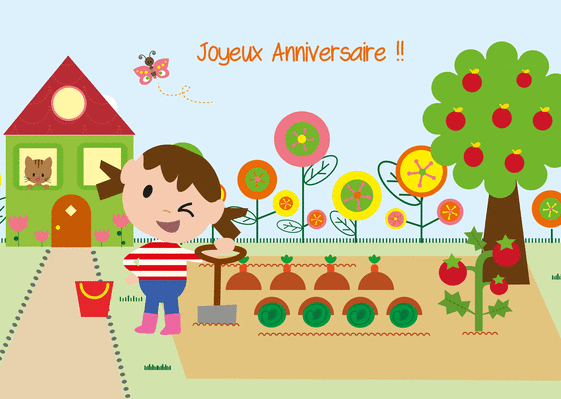Carte Joyeux Anniversaire Petite Fille Qui Jardine Envoyer Une Vraie Carte Anniversaire Enfant Des 0 99 Merci Facteur Carte Joyeux Anniversaire Petite Fille Qui Jardine Envoyer Une Vraie Carte Anniversaire Enfant Des 0 99 Merci Facteur