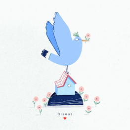 Envoyez Une Jolie Carte Pour Dire Bonjour Des 0 99 Envoi Rapide Avec Merci Facteur