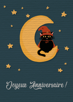 Envoyez Une Jolie Carte Anniversaire Chat Des 0 99 Envoi Rapide Avec Merci Facteur 39 Cartes Exclusives