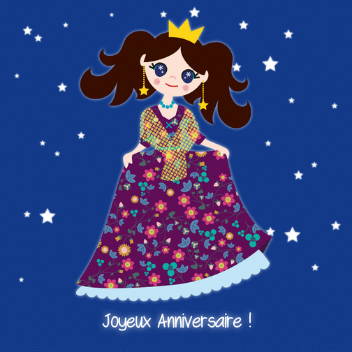 Carte Joyeux Anniversaire Sophie La Princesse Envoyer Une Vraie Carte Anniversaire Enfant Des 0 99 Merci Facteur