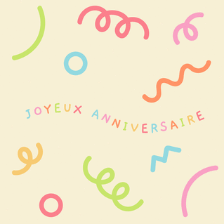 Carte Joyeux Anniversaire Fun Et Colore Envoyer Une Vraie Carte Anniversaire Des 0 99 Merci Facteur