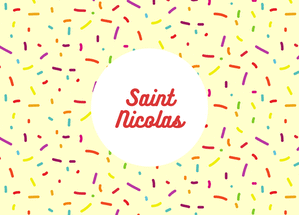 carte Saint Nicolas au cœur des festivités colorées 