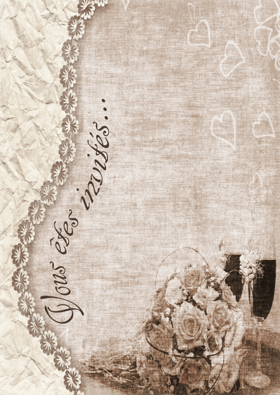Carte Ancienne Invitation Mariage : Envoyer une Carte Carte Ancienne Invitation Mariage : Envoyer une Carte