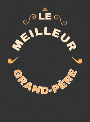 Meilleur grand-père : une carte pleine d'amour 