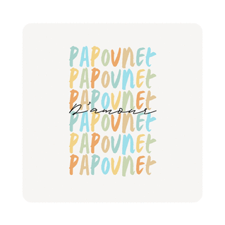 carte Papounet, un message coloré d'amour 